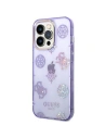 Hurtownia GSM - Etui Guess GUHCP14LHTPPTL Apple iPhone 14 Pro liliový/lilac tvrdý kryt Peony Glitter - GUE2098 - {ean13} - Hurt