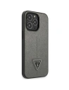 Hurtownia GSM - Etui Guess GUHCP14LPSATLG Apple iPhone 14 Pro argintiu/silver hardcase SaffianoTriangle Logo - GUE2100 - {ean13} - Hurt