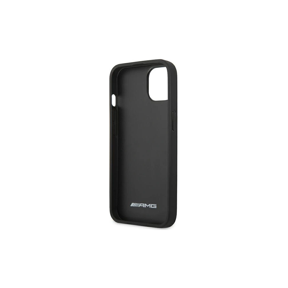 Hurtownia GSM - Case Mercedes AMG AMHCP14SGSEBK Apple iPhone 14 schwarz/black Hardcase Leder mit geprägten Linien - MRS57 - {ean13} - Hurt