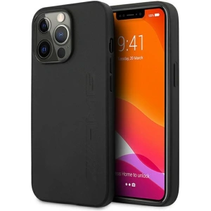 Hurtownia GSM - Etui Mercedes AMG AMHCP14XDOLBK Apple iPhone 14 Pro Max czarny/black hardcase Leather Hot Stamped - MRS58 - {ean13} - Hurt