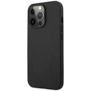 Hurtownia GSM - Etui Mercedes AMG AMHCP14XDOLBK Apple iPhone 14 Pro Max czarny/black hardcase Leather Hot Stamped - MRS58 - {ean13} - Hurt