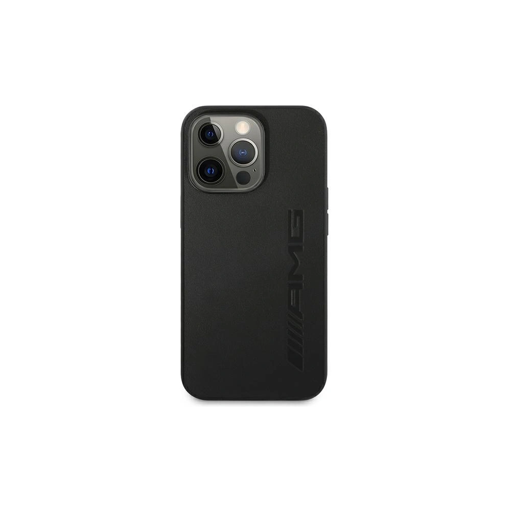 Hurtownia GSM - Etui Mercedes AMG AMHCP14XDOLBK Apple iPhone 14 Pro Max fekete/hardcase bőr forróbélyegzett - MRS58 - {ean13} - Hurt