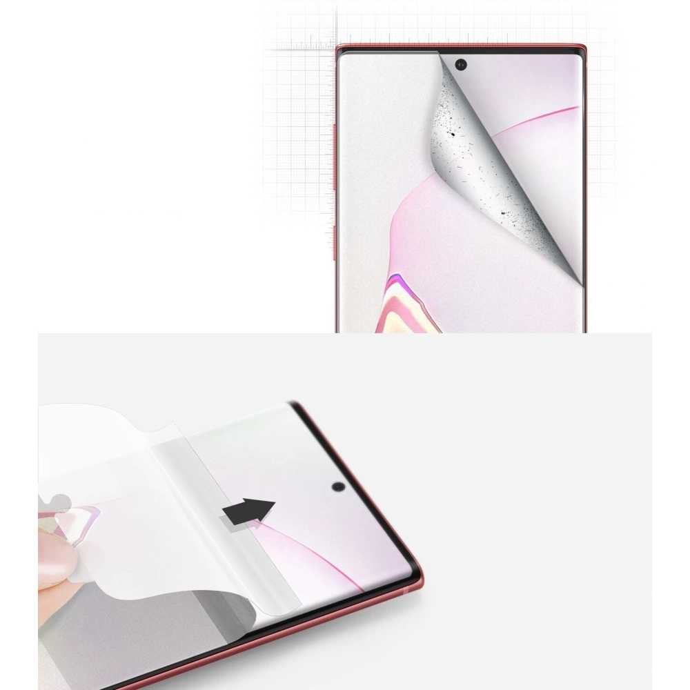 Hurtownia GSM - Fólie Ringke Dual Easy Matte Full Cover Samsung Galaxy Note 10 Case Friendly - RGK1022 - {ean13} - Hurt