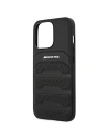 Hurtownia GSM - Etui Mercedes AMG AMHCP14XGSEBK Apple iPhone 14 Pro Max negru/black hardcase din piele cu linii debosate - MRS59 - {ean13} - Hurt