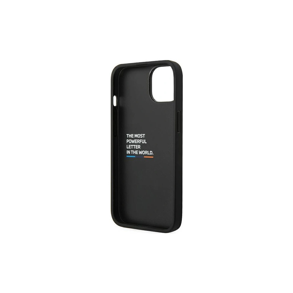 Hurtownia GSM - Case BMW BMHCP14S22NBCK Apple iPhone 14 schwarz/black Leder Carbon - BMW314 - {ean13} - Hurt