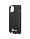Hurtownia GSM - Case BMW BMHCP14S22PTDK Apple iPhone 14 schwarz/black Leder Stamp Tricolor - BMW315 - {ean13} - Hurt