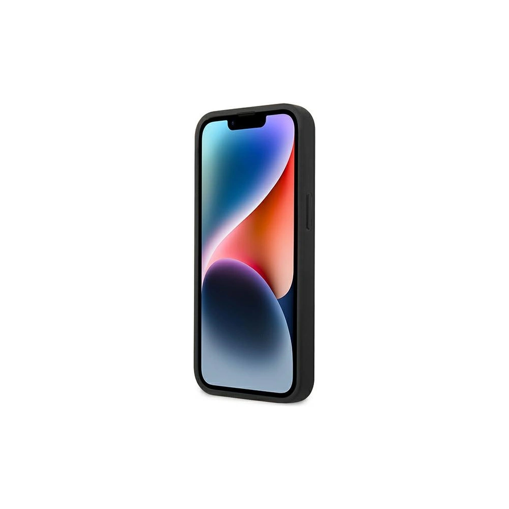 Hurtownia GSM - Etui BMW BMHCP14SSLLBK Apple iPhone 14 fekete/balck Bőrbélyegző - BMW316 - {ean13} - Hurt