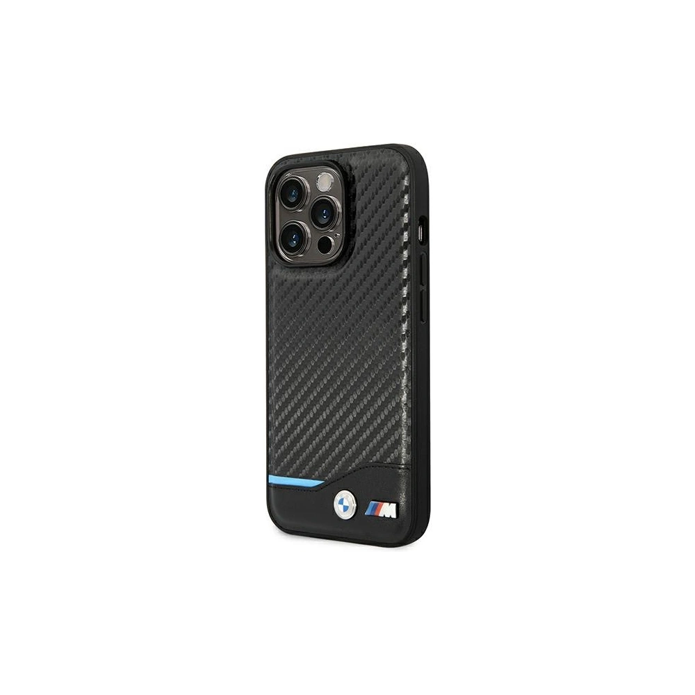 Hurtownia GSM - Etui BMW BMHCP14X22NBCK Apple iPhone 14 Pro Max negru/black Piele Carbon - BMW317 - {ean13} - Hurt