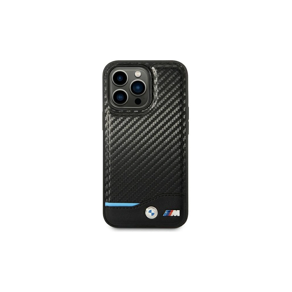 Hurtownia GSM - Etui BMW BMHCP14X22NBCK Apple iPhone 14 Pro Max negru/black Piele Carbon - BMW317 - {ean13} - Hurt