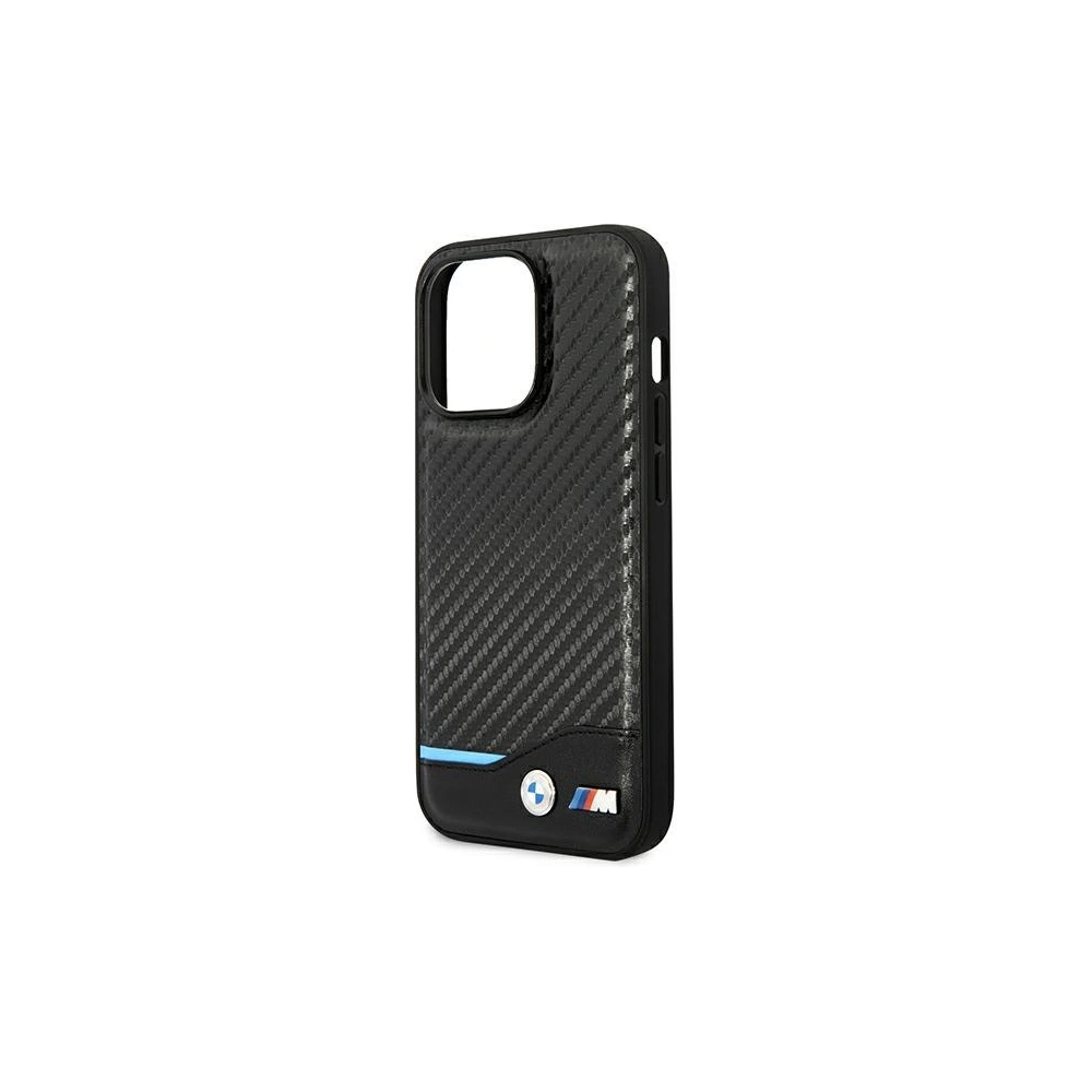 Hurtownia GSM - Etui BMW BMHCP14X22NBCK Apple iPhone 14 Pro Max negru/black Piele Carbon - BMW317 - {ean13} - Hurt