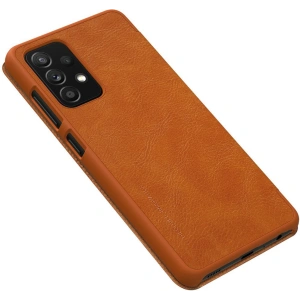Hurtownia GSM - Etui Nillkin Qin Samsung Galaxy A52/A52s 5G hnědý - NLK477 - {ean13} - Hurt