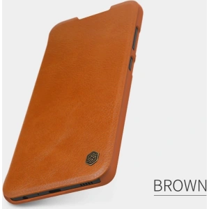 Hurtownia GSM - Etui Nillkin Qin Samsung Galaxy A52/A52s 5G hnědý - NLK477 - {ean13} - Hurt