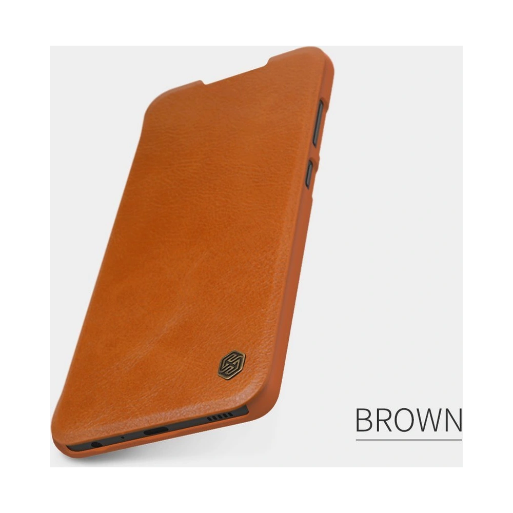 Wholesale Nillkin Qin Samsung Galaxy A52/A52s 5G brown - NLK477 - {ean13} - Hurt