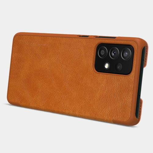 Etui Nillkin Qin Samsung Galaxy A52/A52s 5G brązowy