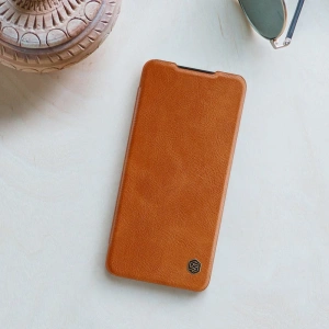 Hurtownia GSM - Etui Nillkin Qin Samsung Galaxy A52/A52s 5G hnědý - NLK477 - {ean13} - Hurt