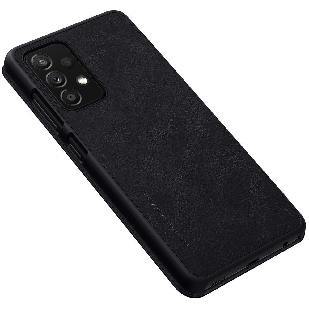Wholesale Nillkin Qin Samsung Galaxy A52/A52s 5G black - NLK478 - {ean13} - Hurt