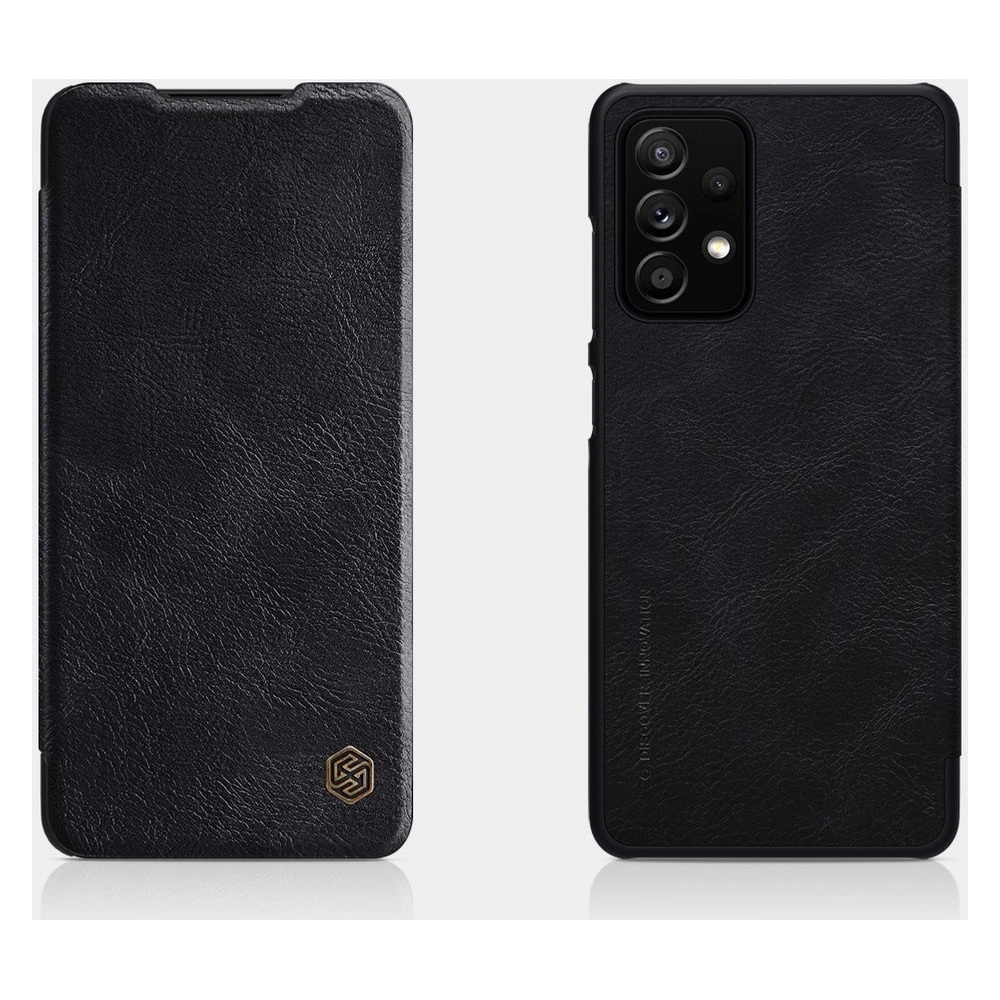 Wholesale Nillkin Qin Samsung Galaxy A52/A52s 5G black - NLK478 - {ean13} - Hurt