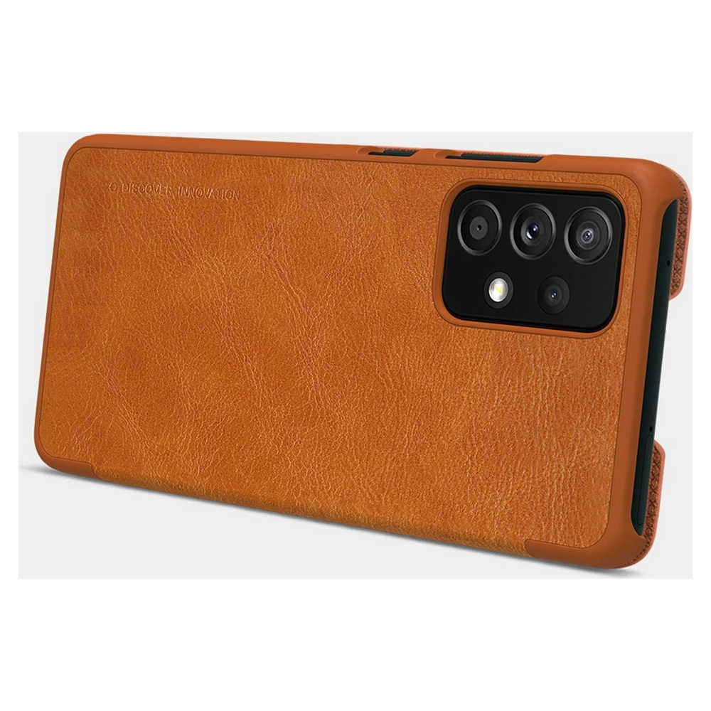 Hurtownia GSM - Etui Nillkin Qin Samsung Galaxy A52/A52s 5G fekete - NLK478 - {ean13} - Hurt