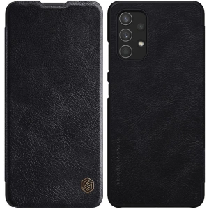 Hurtownia GSM - Etui Nillkin Qin Samsung Galaxy A32 LTE negru - NLK479 - {ean13} - Hurt