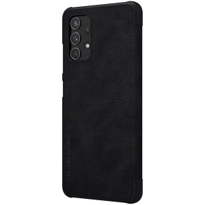 Hurtownia GSM - Etui Nillkin Qin Samsung Galaxy A32 LTE negru - NLK479 - {ean13} - Hurt