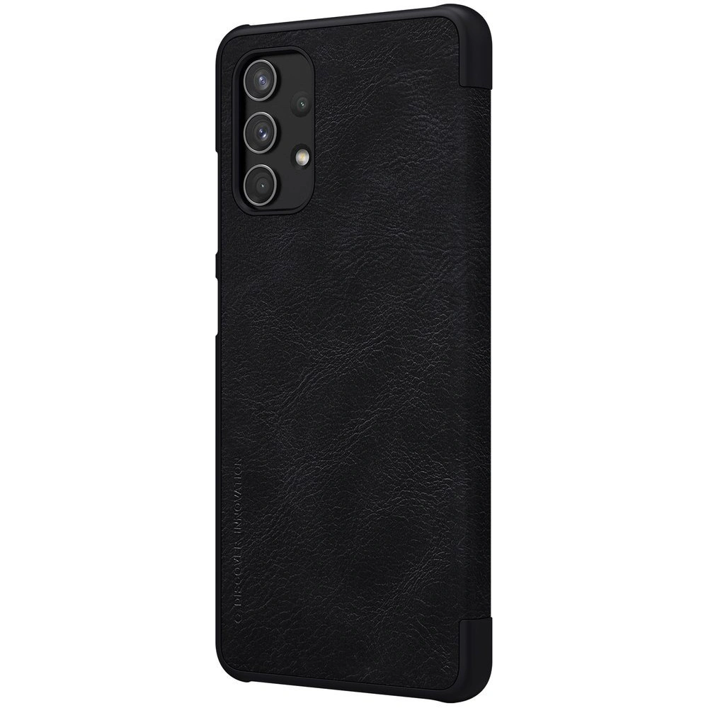 Hurtownia GSM - Etui Nillkin Qin Samsung Galaxy A32 LTE negru - NLK479 - {ean13} - Hurt