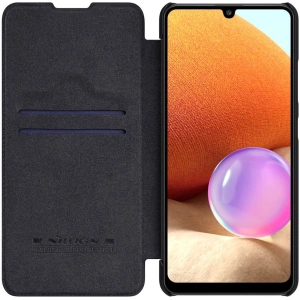 Hurtownia GSM - Etui Nillkin Qin Samsung Galaxy A32 LTE negru - NLK479 - {ean13} - Hurt