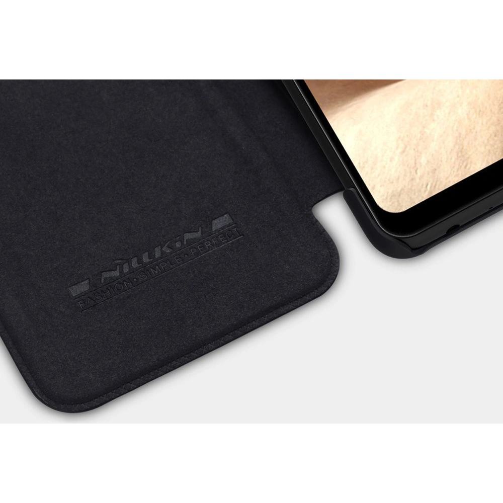 Hurtownia GSM - Case Nillkin Qin Samsung Galaxy A32 LTE schwarz - NLK479 - {ean13} - Hurt