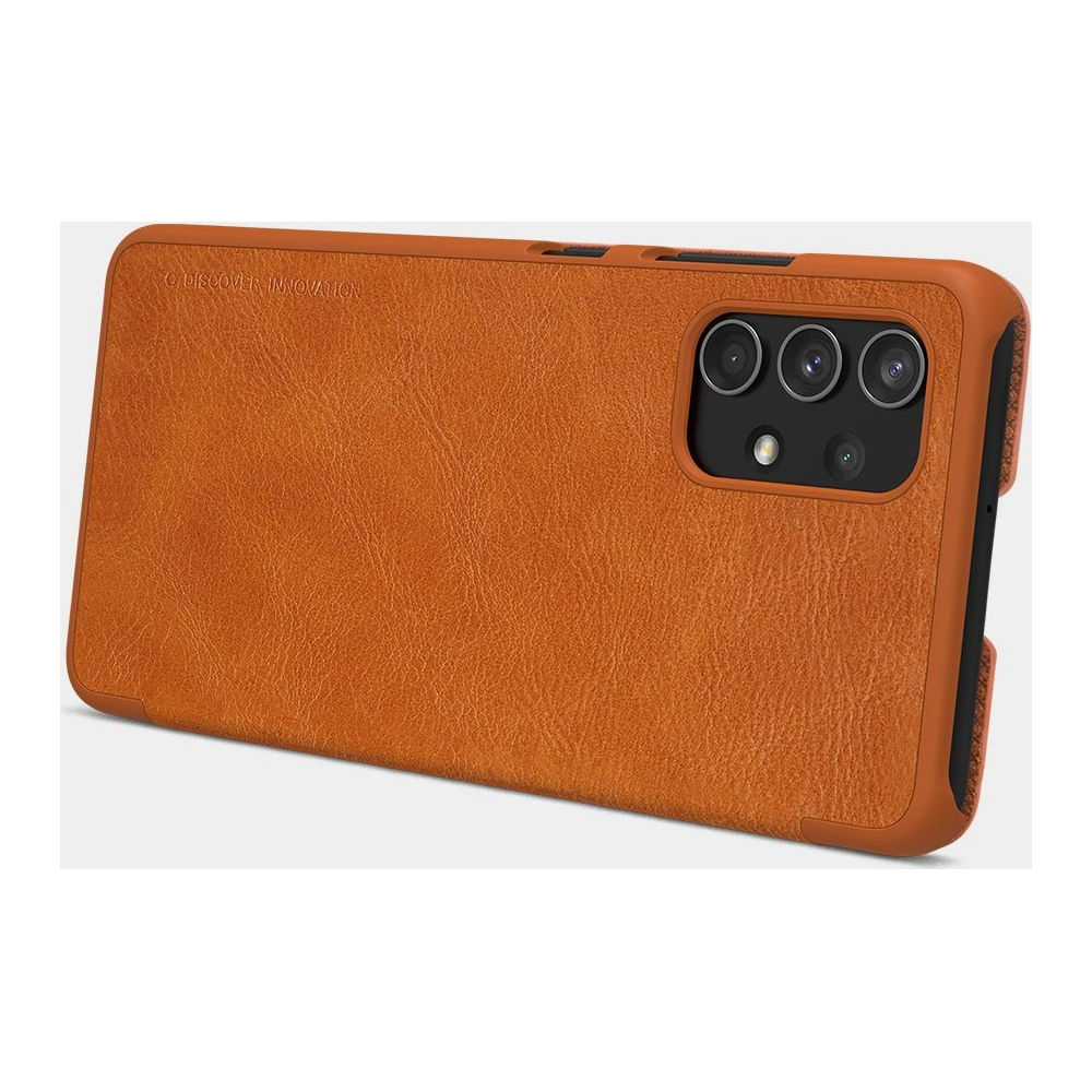 Hurtownia GSM - Etui Nillkin Qin Samsung Galaxy A32 LTE negru - NLK479 - {ean13} - Hurt