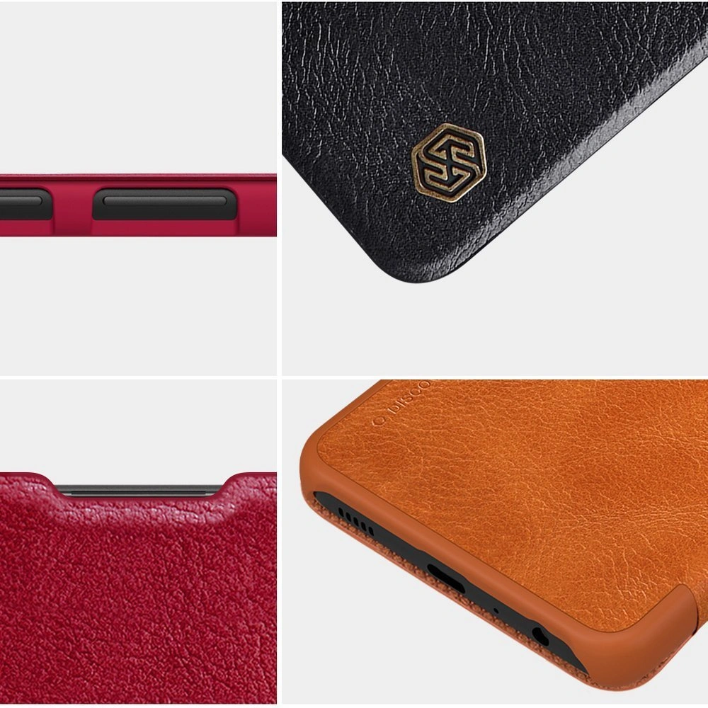 Hurtownia GSM - Etui Nillkin Qin Samsung Galaxy A32 LTE fekete - NLK479 - {ean13} - Hurt