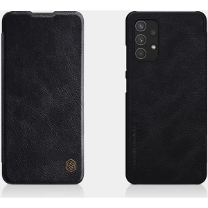 Hurtownia GSM - Etui Nillkin Qin Samsung Galaxy A32 LTE negru - NLK479 - {ean13} - Hurt
