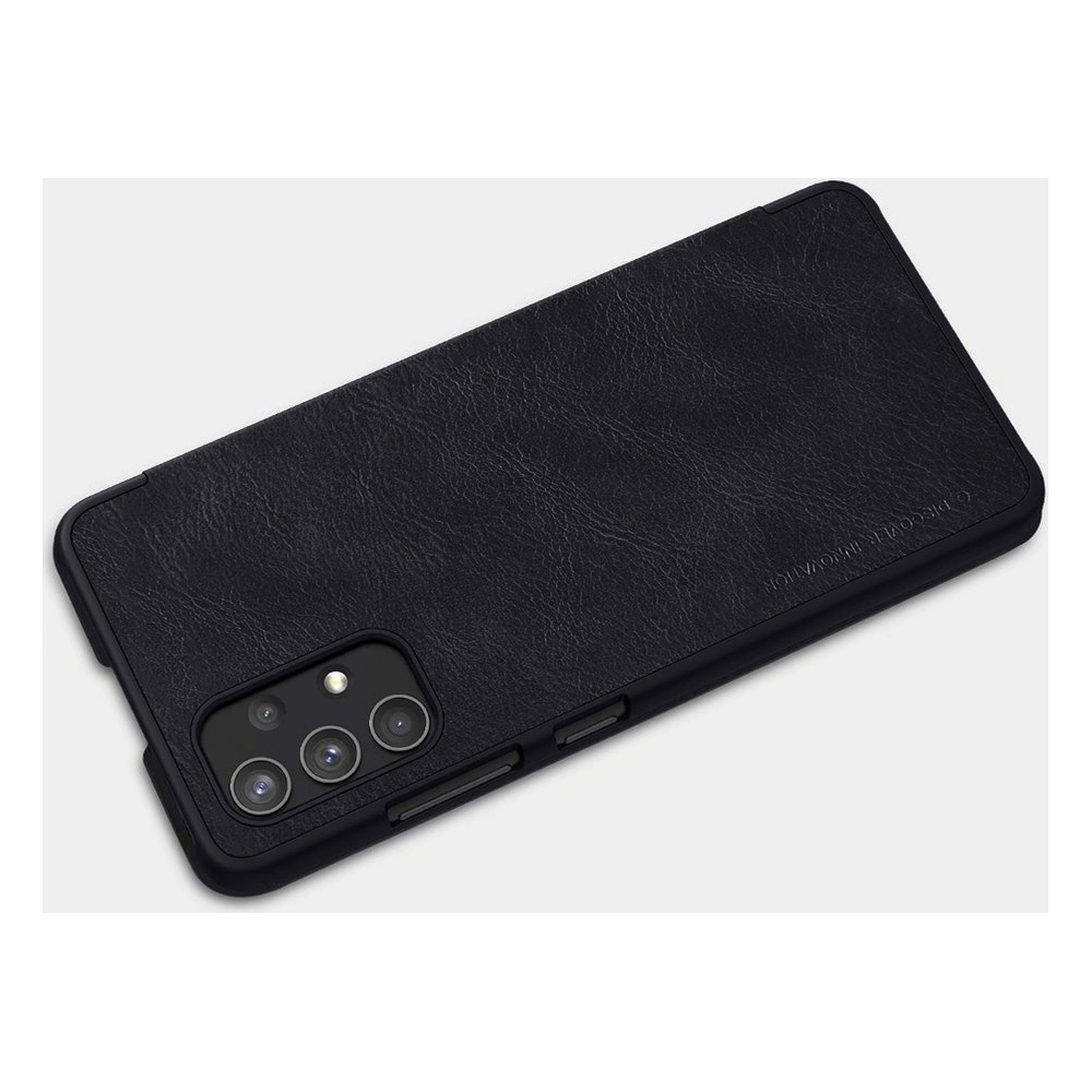 Hurtownia GSM - Etui Nillkin Qin Samsung Galaxy A32 LTE negru - NLK479 - {ean13} - Hurt