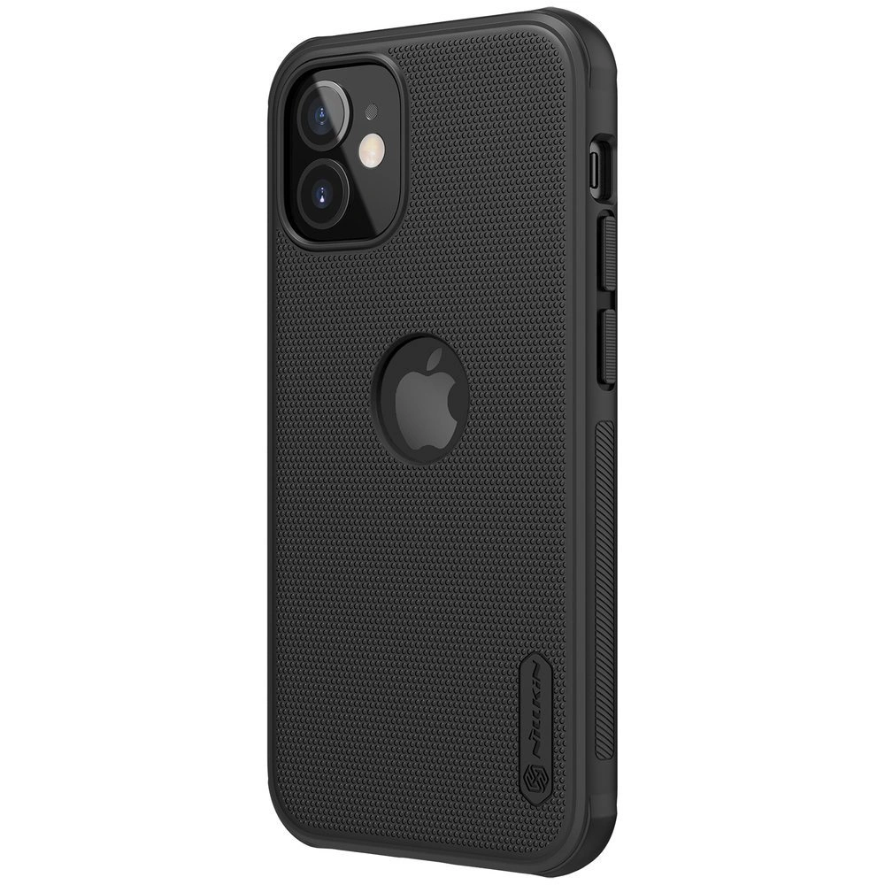 Hurtownia GSM - Etui Nillkin Super Frosted Shield Apple iPhone 12 mini fekete - NLK480 - {ean13} - Hurt
