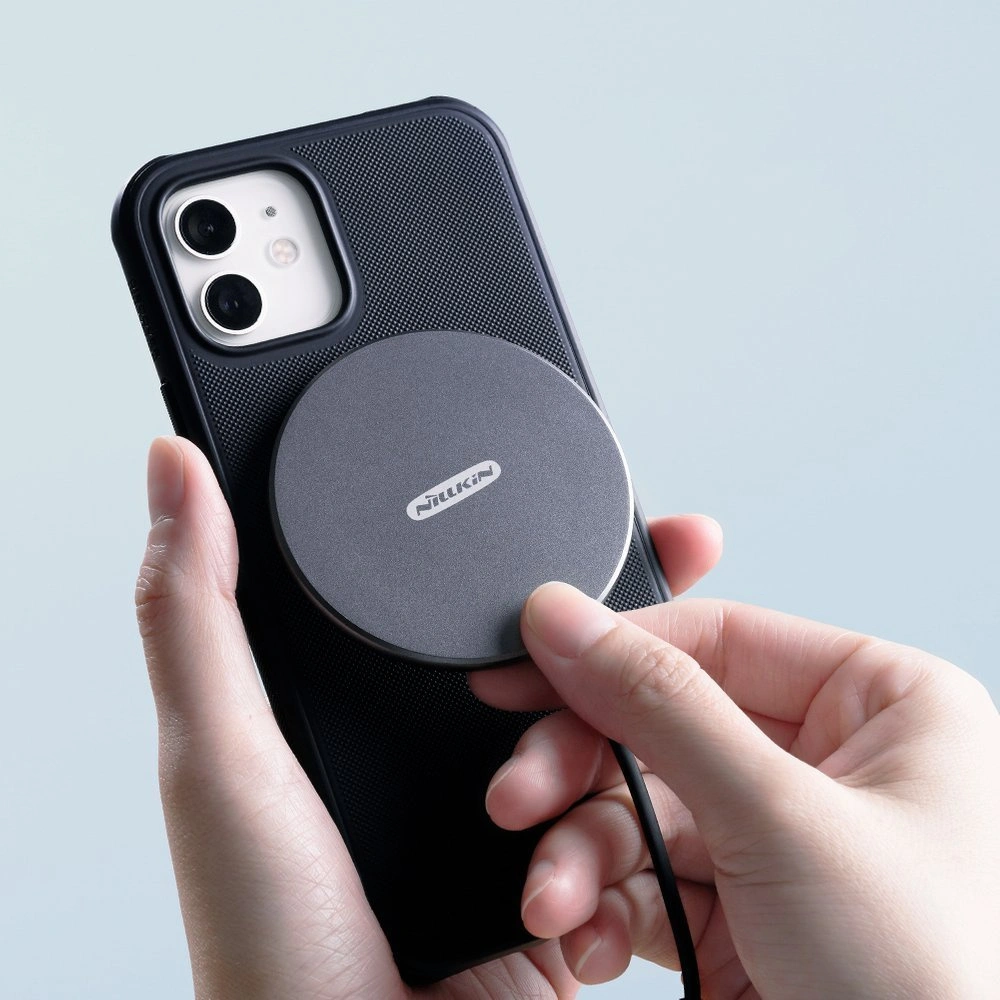 Hurtownia GSM - Etui Nillkin Super Frosted Shield Apple iPhone 12 mini fekete - NLK480 - {ean13} - Hurt