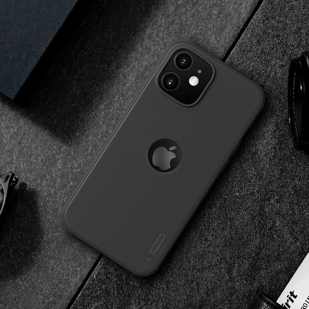 Hurtownia GSM - Case Nillkin Super Frosted Shield Apple iPhone 12 mini schwarz - NLK480 - {ean13} - Hurt