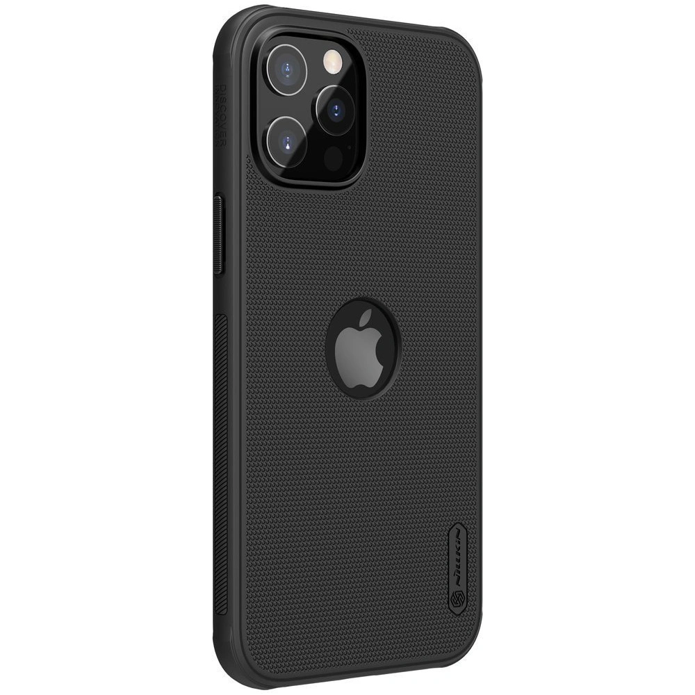 Hurtownia GSM - Etui Nillkin Super Frosted Shield Apple iPhone 12 Pro Max czarny - NLK481 - {ean13} - Hurt
