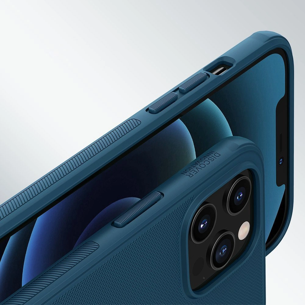 Hurtownia GSM - Etui Nillkin Super Frosted Shield Apple iPhone 12 Pro Max czarny - NLK481 - {ean13} - Hurt