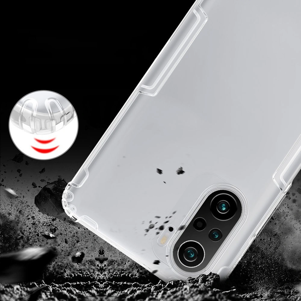 Hurtownia GSM - Case Nillkin Nature Xiaomi Redmi K40/K40 Pro/K40 Pro+/Poco F3/Mi 11i transparent - NLK482 - {ean13} - Hurt
