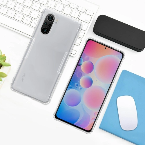 Etui Nillkin Nature Xiaomi Redmi K40/K40 Pro/K40 Pro+/Poco F3/Mi 11i przezroczysty