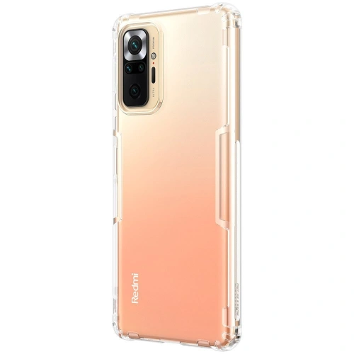 Etui Nillkin Nature Xiaomi Redmi Note 10 Pro przezroczysty