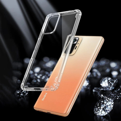 Etui Nillkin Nature Xiaomi Redmi Note 10 Pro przezroczysty