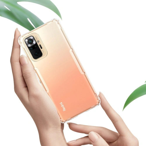 Etui Nillkin Nature Xiaomi Redmi Note 10 Pro przezroczysty