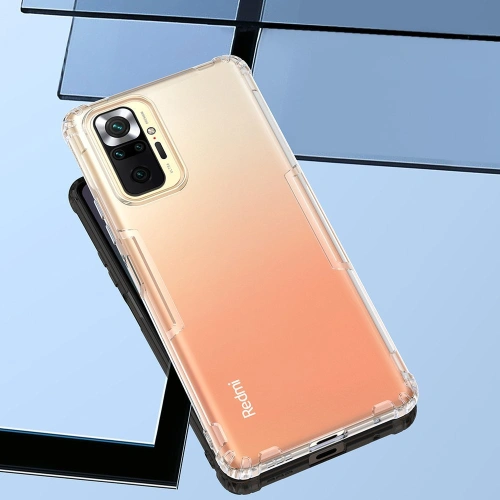 Etui Nillkin Nature Xiaomi Redmi Note 10 Pro przezroczysty