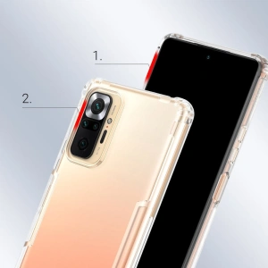 Hurtownia GSM - Etui Nillkin Nature Xiaomi Redmi Note 10 Pro transparent - NLK483 - {ean13} - Hurt