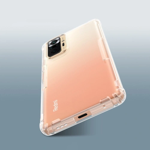 Etui Nillkin Nature Xiaomi Redmi Note 10 Pro przezroczysty