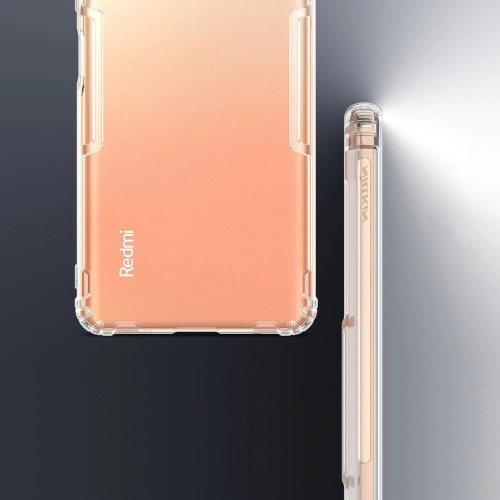 Etui Nillkin Nature Xiaomi Redmi Note 10 Pro przezroczysty