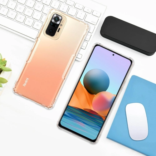 Etui Nillkin Nature Xiaomi Redmi Note 10 Pro przezroczysty