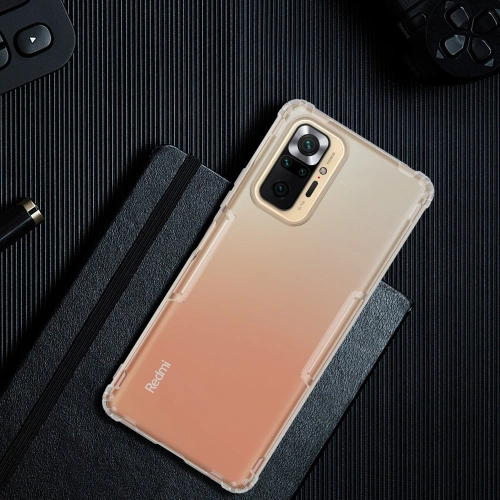 Etui Nillkin Nature Xiaomi Redmi Note 10 Pro przezroczysty
