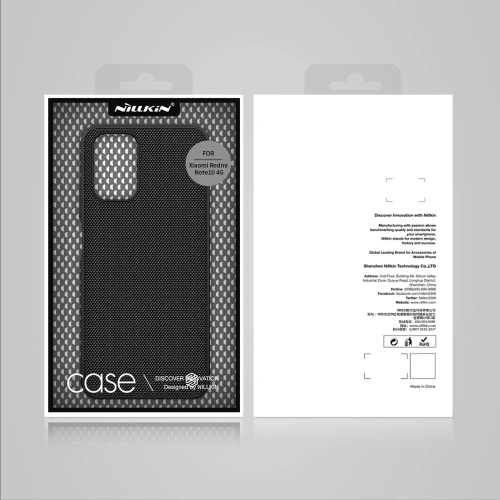Etui Nillkin Textured Xiaomi Redmi Note 10/10S czarny