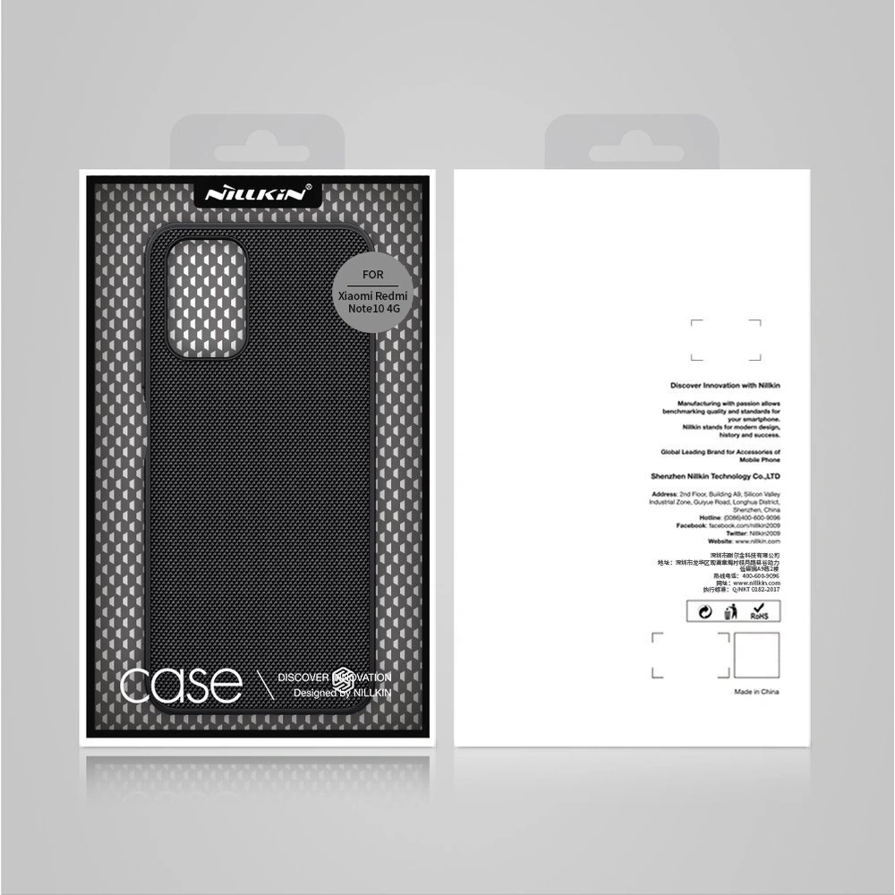 Hurtownia GSM - Case Nillkin Texturiert Xiaomi Redmi Note 10/10S schwarz - NLK484 - {ean13} - Hurt