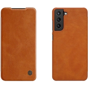 Hurtownia GSM - Etui Nillkin Qin Samsung Galaxy S21 FE hnědý - NLK485 - {ean13} - Hurt